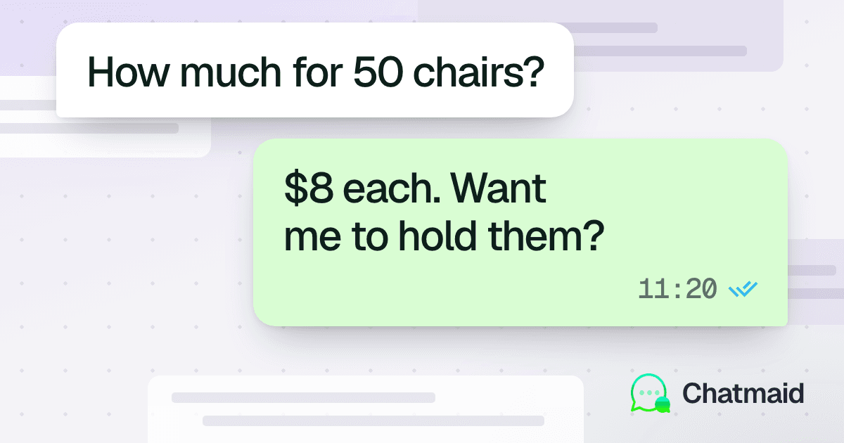 Build a WhatsApp Sales Agent for Your Small Business (No Code Required)