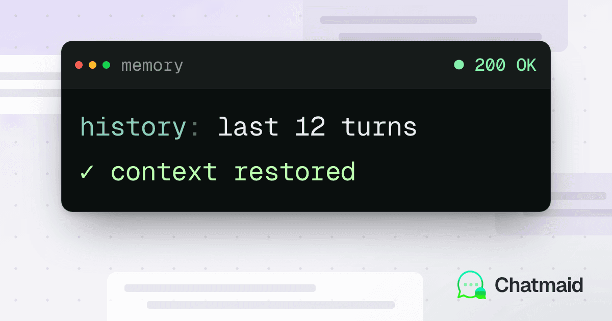 How to Add Conversation Memory to Your WhatsApp AI Agent