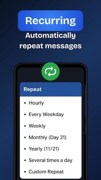 How to Schedule Recurring WhatsApp Messages (Daily, Weekly, Monthly)