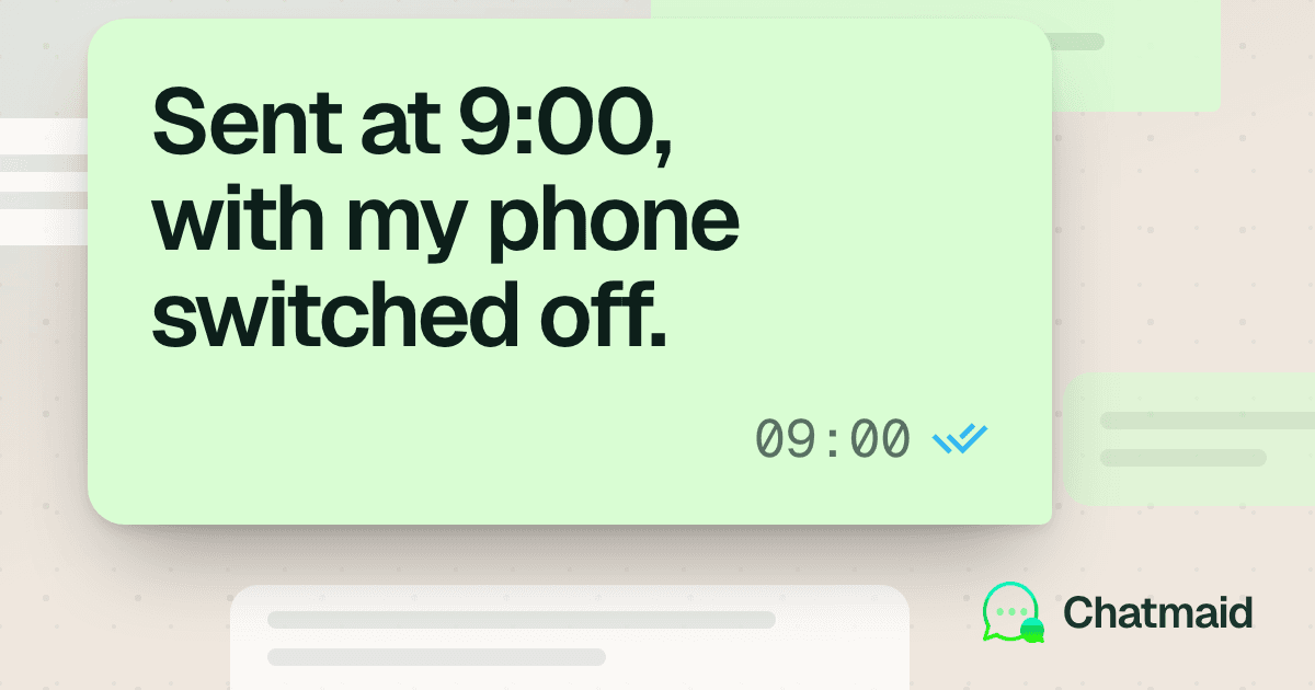 How to Send WhatsApp Messages When Your Phone Is Off in 2026