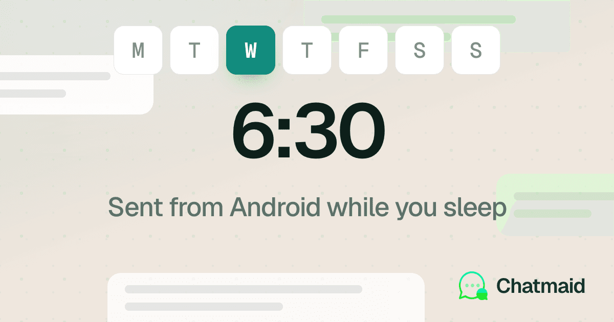 How to Schedule WhatsApp Messages on Android (2026 Step-by-Step Guide)