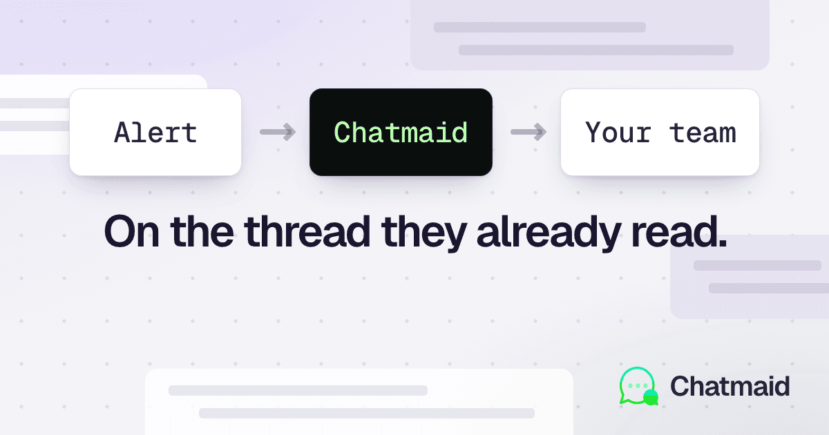 WhatsApp as an Internal Ops Channel: Alerts, Commands, and Team Notifications via API