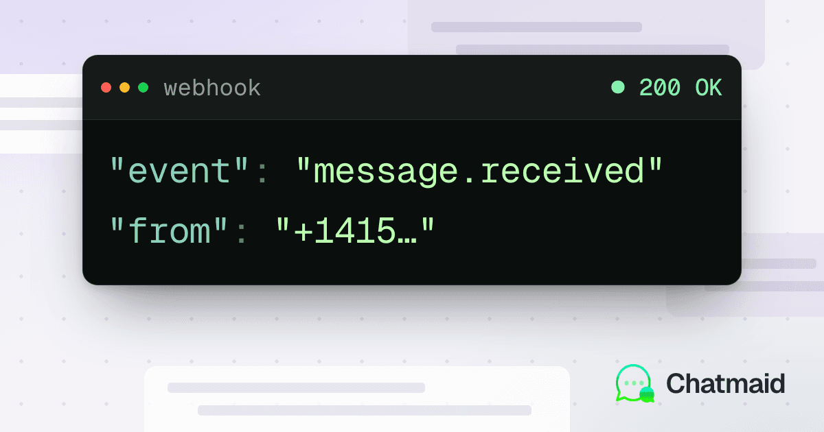 How to Receive and Process WhatsApp Messages via Webhook