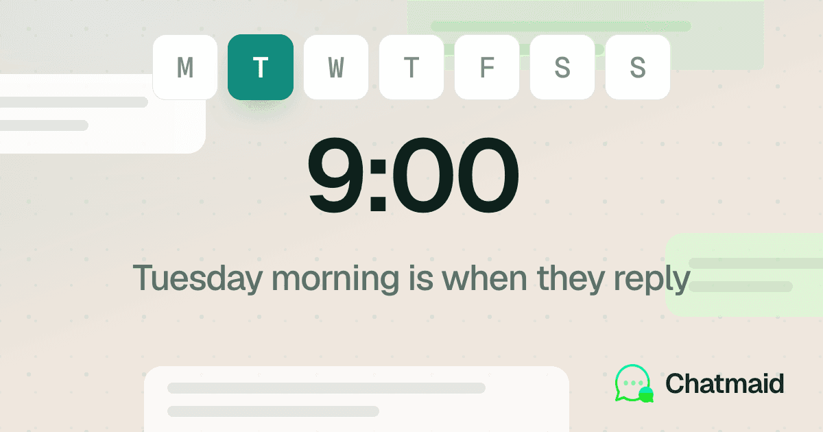 The Best Time to Send WhatsApp Messages for Business (Data-Backed Guide)