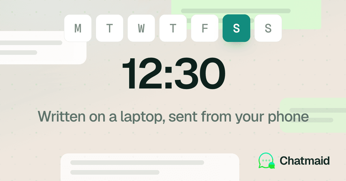 How to Schedule WhatsApp Messages on WhatsApp Web and Desktop